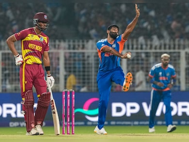 India vs West Indies Live Score, T20 World Cup 2026: Hardik Pandya Strikes As WI Stumble In Knockout