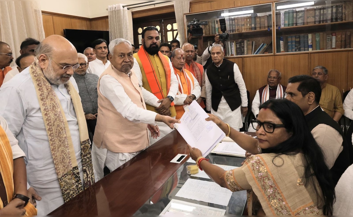 Nitish Kumar Signs Rajya Sabha Papers, Explains What's Behind His Big Shift