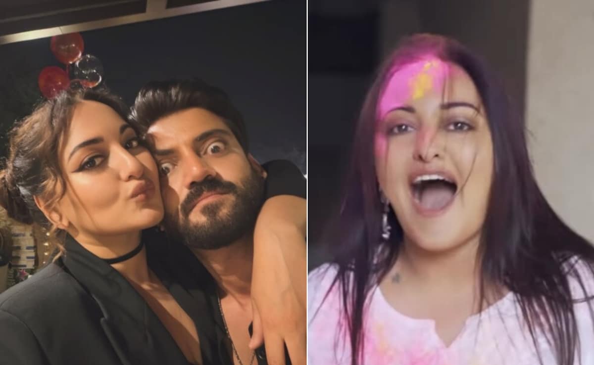 Holi Prank: सोनाक्षी सिन्हा- जहीर इकबाल ने मनाई होली, प्रैंक पर पति के पीछे मारने भागीं शत्रुघ्न सिन्हा की बेटी