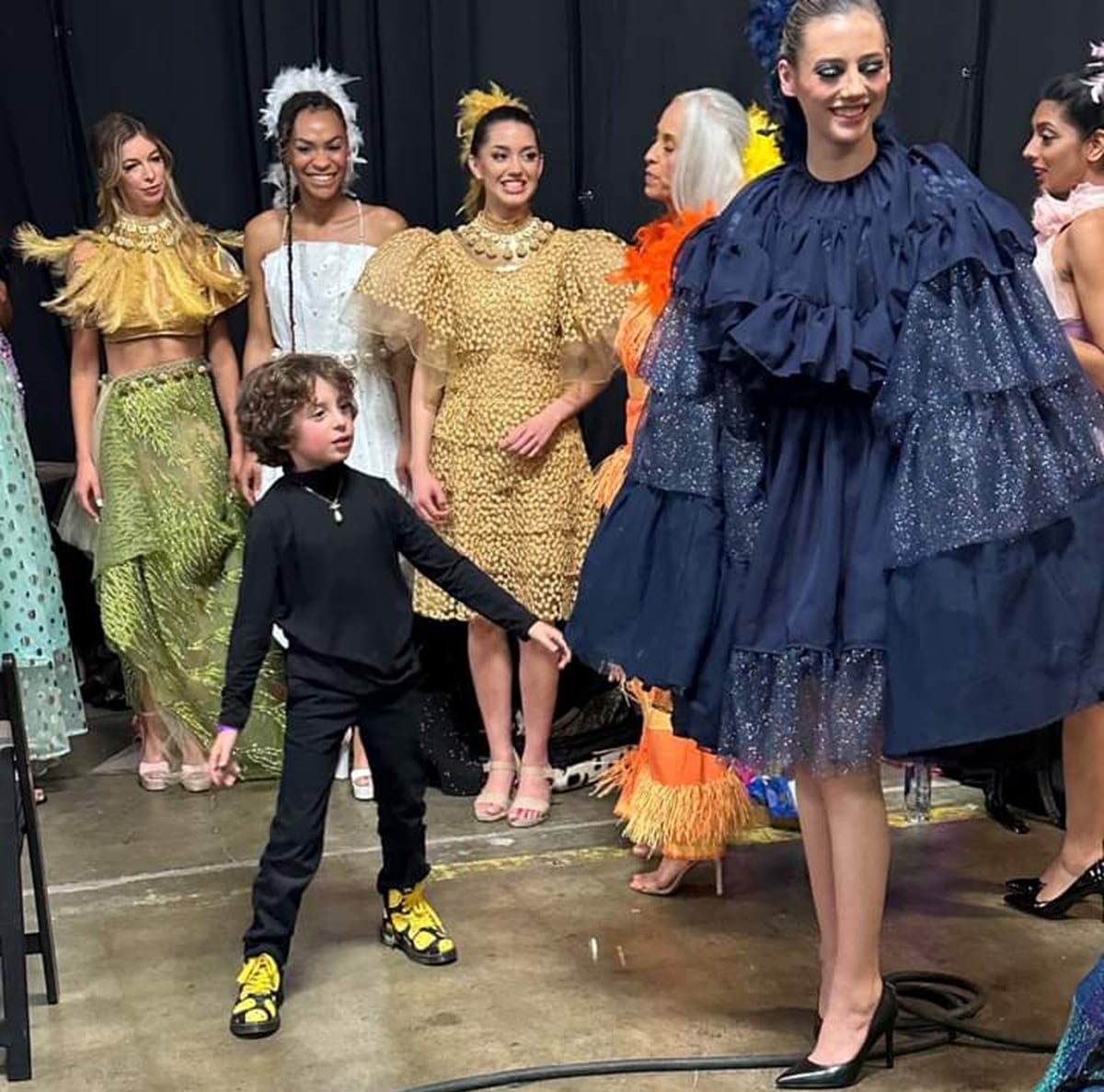 How an outfit flows governs Maxs creative process. How an outfit flows governs Maxs creative process.