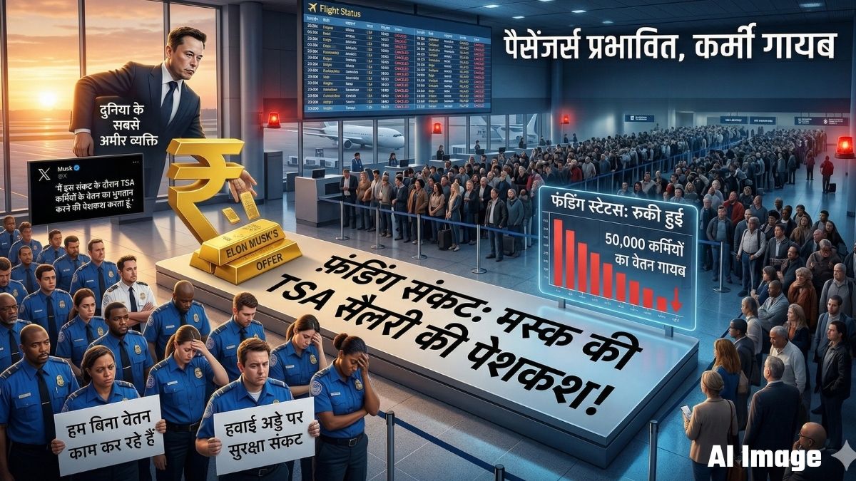जंग में अरबों फूंक चुके ट्रंप एयरपोर्ट कर्मियों को नहीं दे पा रहे सैलरी, एलन मस्&zwj;क क्&zwj;यों हैं देने को तैयार?