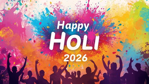 Happy Holi 2026: Top 50 Wishes, Status, Images, Messages And Greetings To Share With Friends And Family
