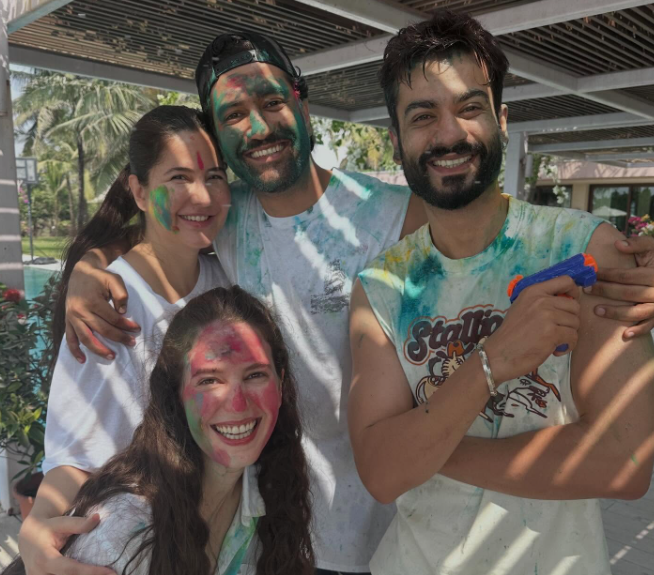 Katrina Kaif And Vicky Kaushal Are The "Happiest" As They Celebrate First Holi After Welcoming Son Vihaan