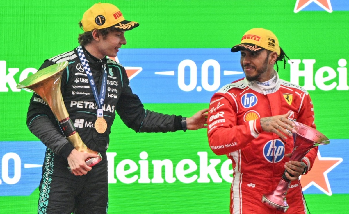 Chinese GP: 19-Year-Old Kimi Antonelli Wins For The 1st Time, Lewis Hamilton Secures Podium After 477 Days
