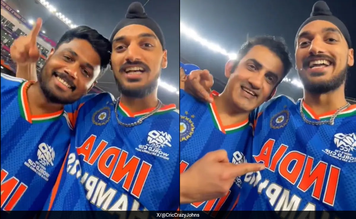 "Justice Mil Gaya": Arshdeep Singh Trolls Sanju Samson, Gautam Gambhir In Hilarious Videos