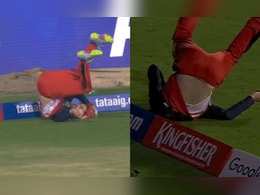 Out Or Not Out? Massive Controversy Hits IPL 2026 Over RCB Star's Boundary Line Catch. Watch