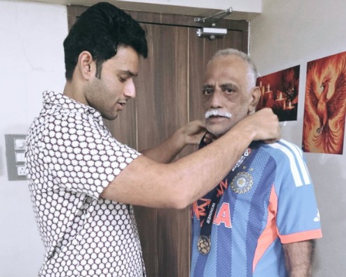Shivam Dube's Emotional Post With Father Sends Social Media Into Frenzy