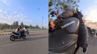 लखनऊ: सुपर बाइक से रेस लगा रहे थे नाबालिग, स्टंटबाजी बनी जानलेवा, 12वीं के स्टूडेंट की मौत