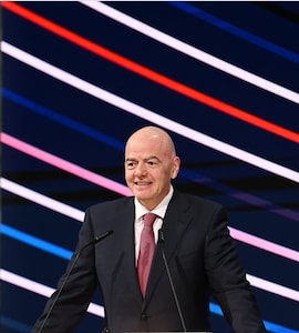 "Iran Will Be At The World Cup, Everything Is Fine": FIFA Head Gianni Infantino