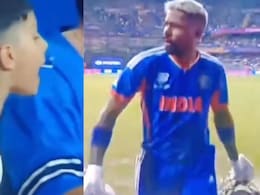 धुआंधार रन बनाकर पवेलियन लौट रहे थे हार्दिक पांड्या, पर बेटा अगस्त्य क्यों हो गया नाराज? Video