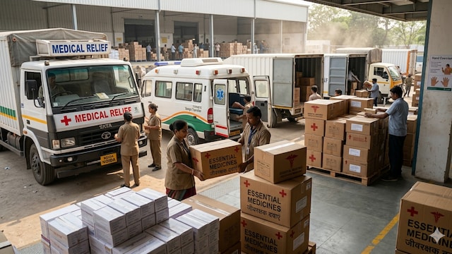 India Deploys 'Aarogya Maitri' Health Cube In Jamaica For Humanitarian Emergency Response