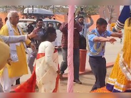 राष्ट्रपति द्रौपदी मुर्मू ने की गिरिराज जी की परिक्रमा, भरतपुर में ब्रज संस्कृति की दिखी झलक
