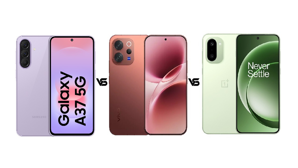 Samsung Galaxy A37 5G vs Vivo V70 vs OnePlus 15R: देखें कौन सा है बेस्ट?