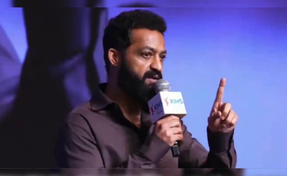 Watch: Jr NTR Loses Cool At Hospital Event After Fans Interrupt Speech, "I Said Quiet"