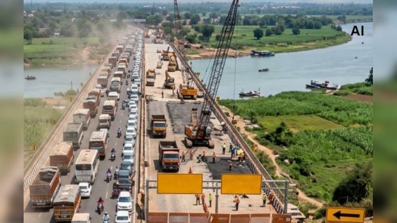 दुर्ग&ndash;रायपुर खारून ब्रिज 1 महीने बंद, भारी जाम से बचने के लिए प्रशासन ने जारी किए वैकल्पिक मार्ग