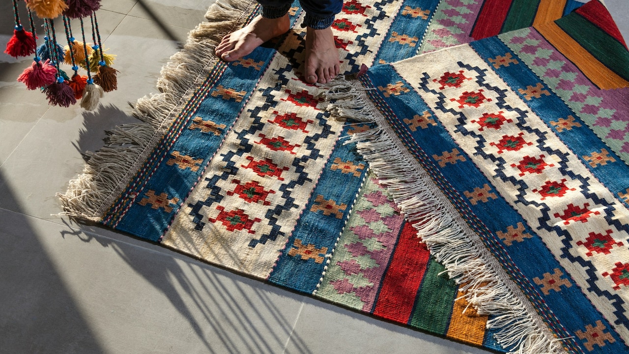 Stylish rugs that stay put no matter what