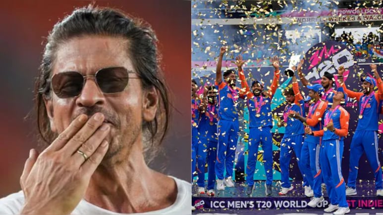 Shah Rukh Khan's Loud Shout-Out To Team India After T20 World Cup Win: "You Guys Are Champions"