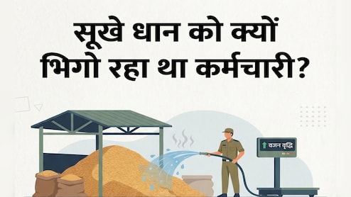 छत्तीसगढ़ धान खरीदी घोटाला! सूखे धान को भिगोने का वीडियो वायरल; खरीदी केंद्रों पर उठे सवाल, मचा सियासी बवाल