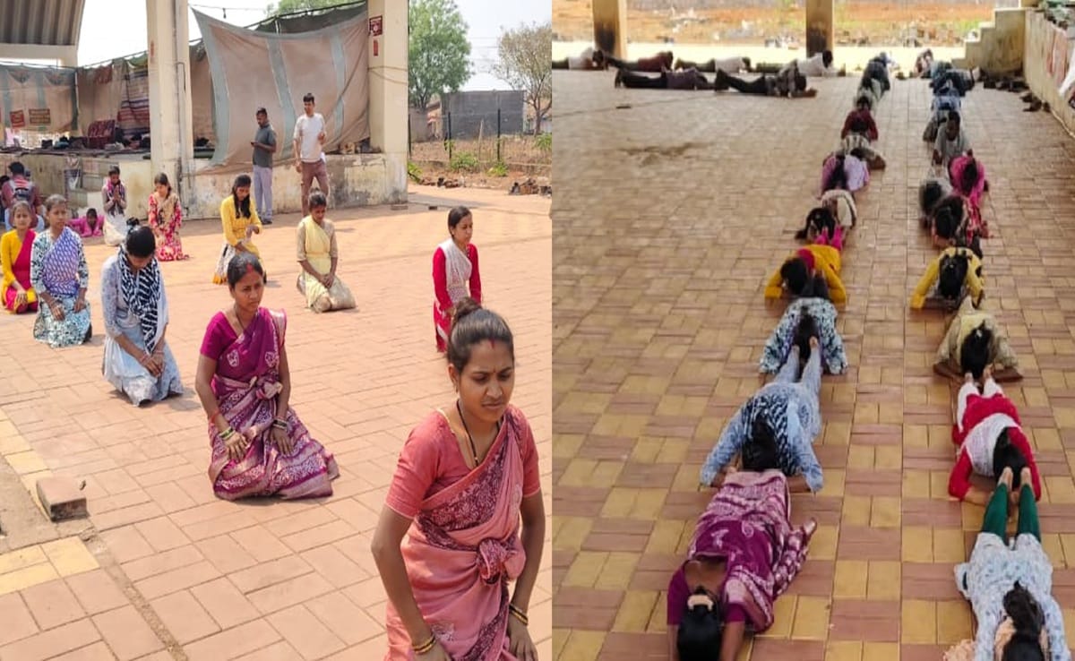 रायपुर में डीएड अभ्यर्थियों का प्रदर्शन तेज; दंडवत प्रणाम कर विधानसभा घेराव की कोशिश