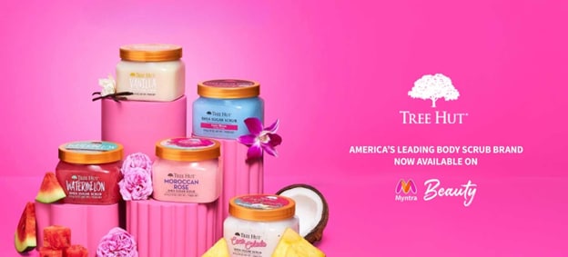 Tree Hut Body Scrubs range now live on Myntra app and website. Tree Hut Body Scrubs range now live on Myntra app and website.