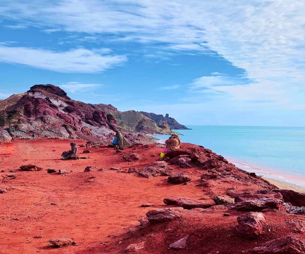 In Strait Of Hormuz, Iran Has An Island With Red Sand That You Can Eat
