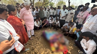 अलवर: जोहड़ में डूबने से 2 मासूम बच्चों की मौत, मौके पर पहुंचे मंत्री किरोड़ी लाल मीणा