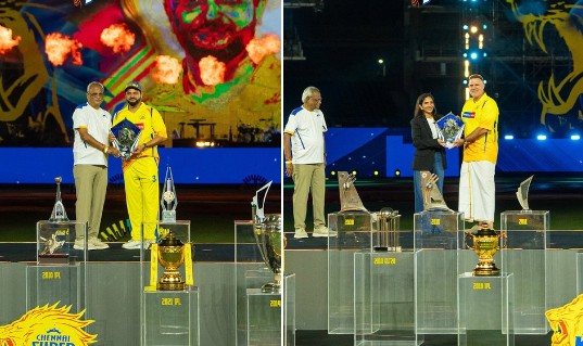 ROAR 2026: सीएसके ने सुरेश रैना और मैथ्यू हेडन को दिया खास सम्मान, माही बस मुस्कुराते रहे