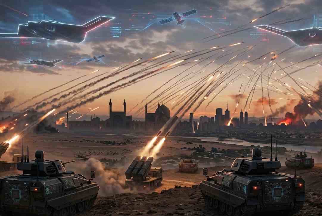 ईरान पर AI भी छोड़ रहे मिसाइल, 12 घंटे में 900 बार बरपा मौत का कहर