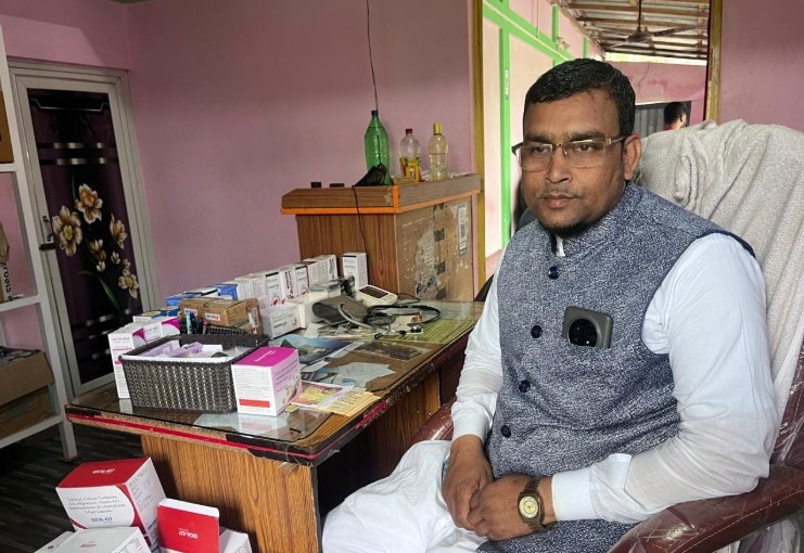 Osman Gani, an ayurvedic doctor 