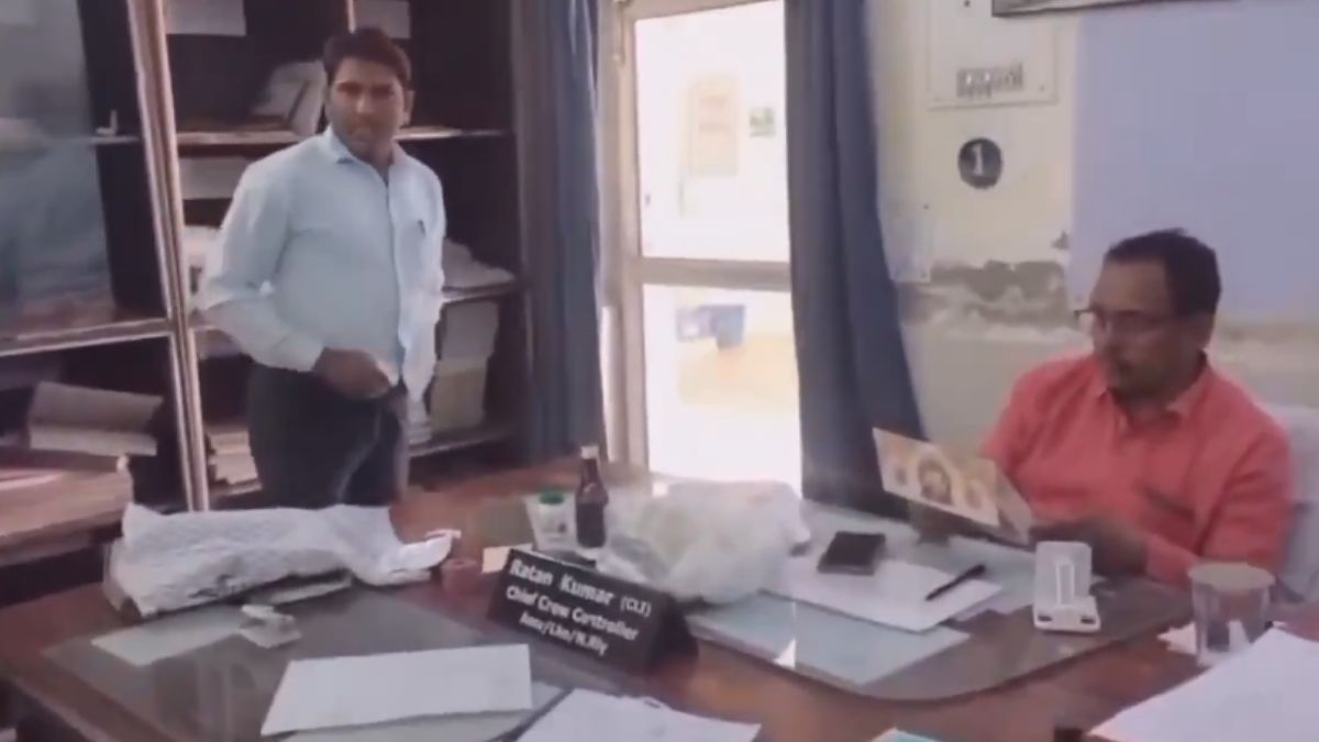 Denied Leave, UP Loco Pilot Suffering From Piles Stages 'Pants-Off' Protest