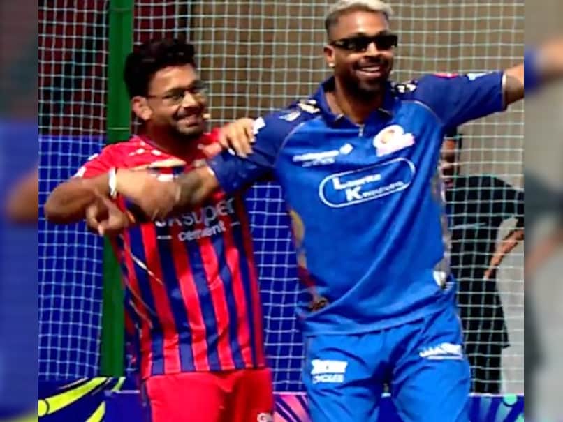 Hardik Pandya, Rishabh Pant Engage In Hilarious Banter Just Ahead Of IPL 2026 - Video Goes Viral
