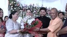 Watch: Uttar Pradesh CM Yogi Adityanath Attends Kuldeep Yadav's Wedding Reception In Lucknow