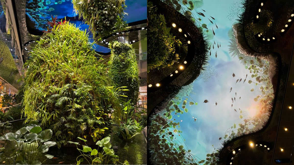 Dreamscape at T2 of the Changi Airport. Photo: Krati Purwar