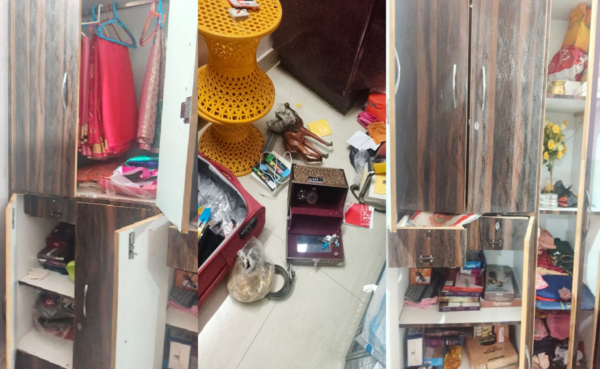 MP में रिटायर्ड सूबेदार के घर 60 लाख की चोरी; 45 मिनट में हो गई वारदात, CCTV में चोर कैद