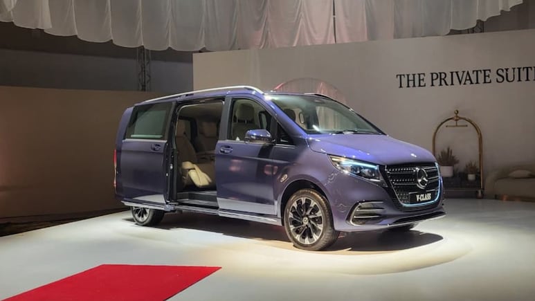 New Mercedes-Benz V-Class Launched At Rs 1.40 Crore