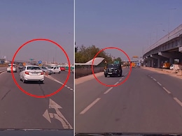 Video: Crash Caught On Dashcam Near Delhi, Many Drive On Wrong Side
