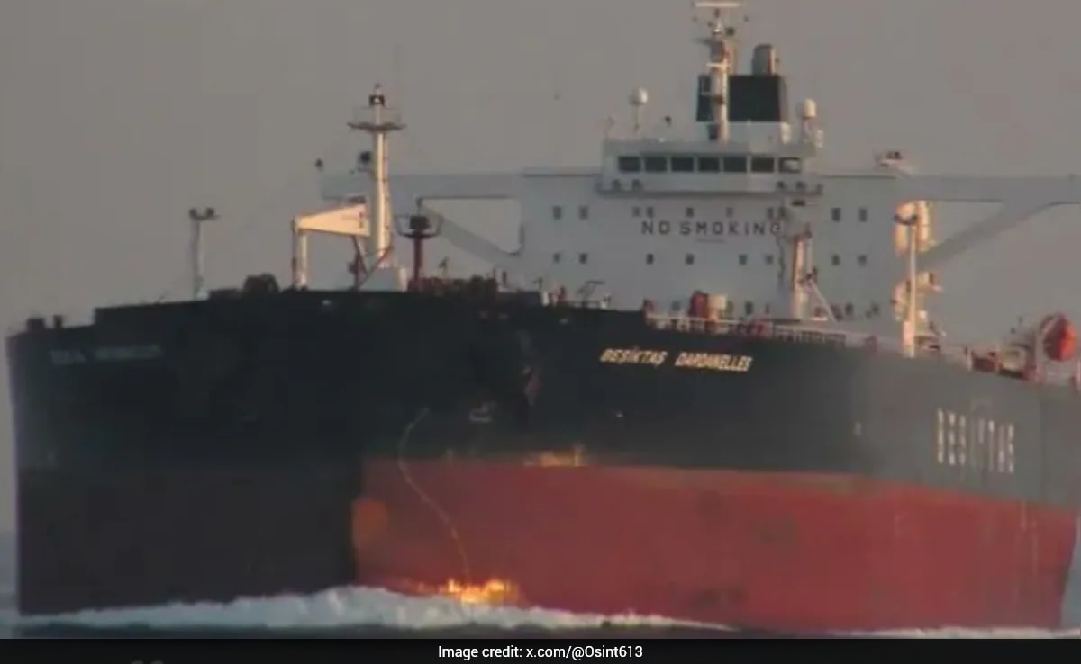 Tanker Loaded With Russian Oil Hit In Underwater Attack In Black Sea: Turkey