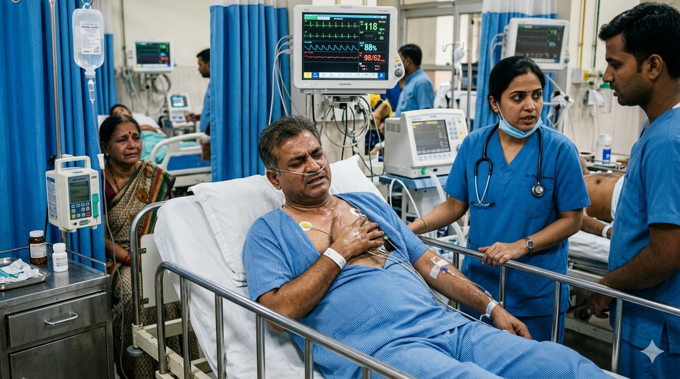 Heart Attack Cost In India