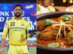 Fans Capture MS Dhoni Picking 'Dehati Chicken' From Local Restaurant
