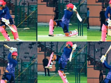 IPL 2026: 'आरंभ है प्रचंड', वैभव सूर्यवंशी का तूफानी ऐलान, हर गेंद स्टैंड में, अदभुत शॉट से किया हैरान - VIDEO