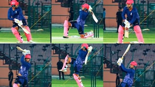 IPL 2026: 'आरंभ है प्रचंड', वैभव सूर्यवंशी का तूफानी ऐलान, हर गेंद स्टैंड में, अदभुत शॉट से किया हैरान - VIDEO