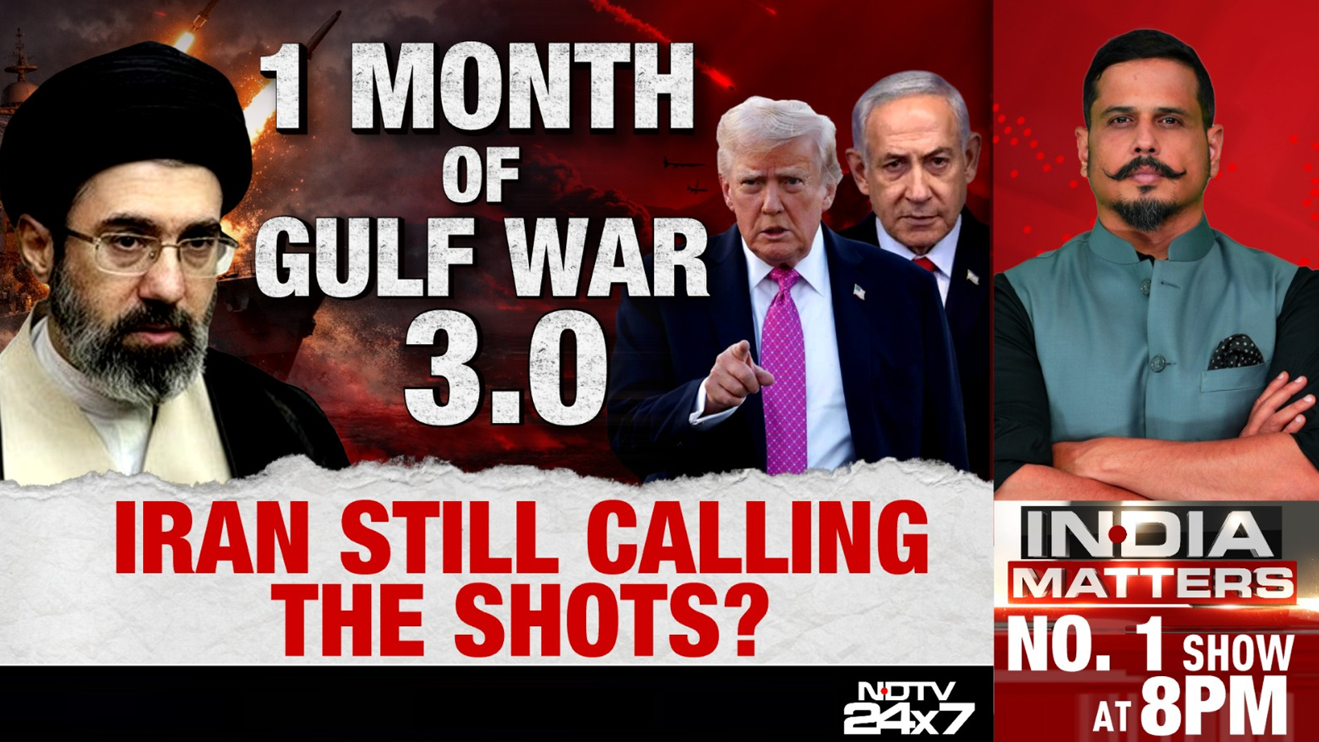 1 Month Of Gulf War 3.0: Iran Still Calling The Shots?