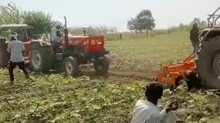 हरियाणा और यूपी के किसानों के बीच विवाद फिर गरमाया, 50 बीघा सब्जी की फसल पर चला ट्रैक्टर