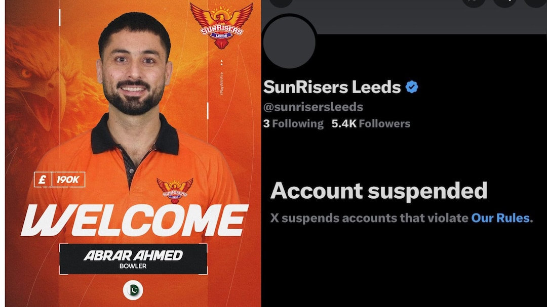 SunRisers Leeds' Official X Account Suspended Amid Controversy Over Buying Pakistan's Abrar Ahmed In The Hundred Auction