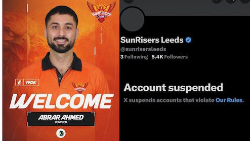 SunRisers Leeds' Official X Account Suspended Amid Controversy Over Buying Pakistan's Abrar Ahmed In The Hundred Auction
