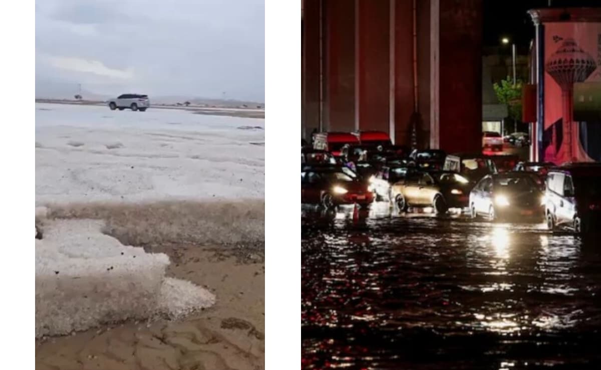 दुबई में बिछ गई बर्फ की चादर! रेगिस्तान की गर्मी हुई गायब, क्या ये कयामत की निशानी है?