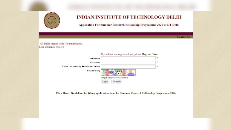 Indian Institute Of Technology Delhi Invites UG And PG Students For Research Fellowship