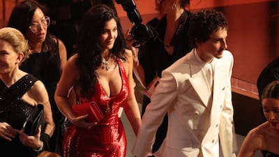 timothee chalamet red dress Timothee Chalamet's Premiere Outfit Explodes On Twitter