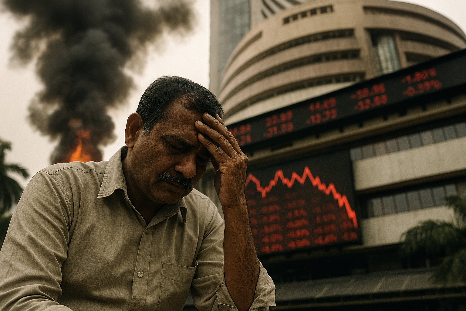 शेयर बाजार में कोहराम, निवेशकों के ₹7.6 लाख करोड़ डूबे, जानें गिरावट की 5 वजहें