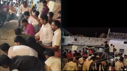 बिहार में शादी के बीच काल बनकर ऊपर से गिरा छज्जा, 2 की मौत, मलबे में दबकर 25 घायल